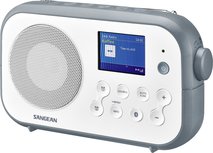 Sangean DPR-42BT wit/steenblauw DAB+ radio Sangean DPR-42BT wit/steenblauw DAB+ radio