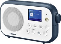 Sangean DPR-42BT wit/blauw DAB+ radio Sangean DPR-42BT wit/blauw DAB+ radio