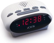 Ices ICR-210 wit wekkerradio Ices ICR-210 wit wekkerradio