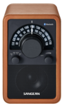 Sangean WR-15BT leather brown radio Sangean WR-15BT leather brown radio