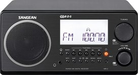Sangean WR-2 zwart FM radio Sangean WR-2 zwart FM radio