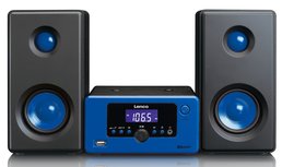 Lenco MC-020 blauw tafelradio Lenco MC-020 blauw tafelradio