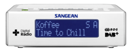 Sangean DCR-89 wit DAB+ wekkerradio Sangean DCR-89 wit DAB+ wekkerradio
