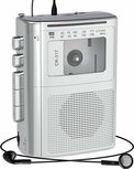 Draagbare cassettespeler CR-317 - FM/AM radio - Luidspreker - Bluetooth - Walkman Draagbare cassettespeler CR-317 - FM/AM radio - Luidspreker - Bluetooth - Walkman