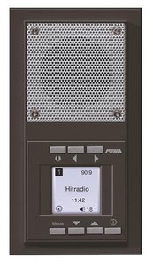 Peha Aura inbouwradio zwart